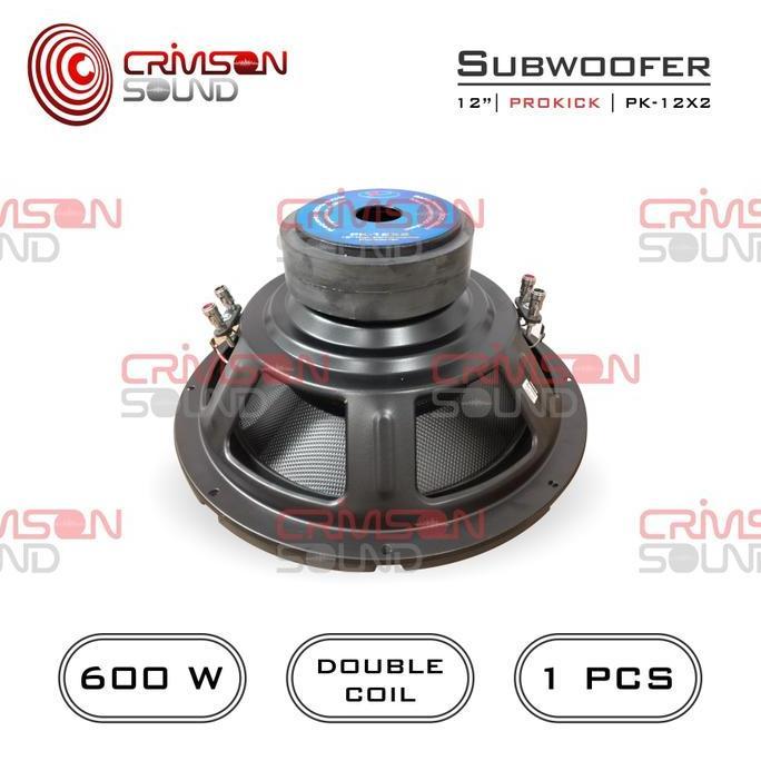 Promo SUBWOOFER 12 INCH DOUBLE MAGNET 600 WAAT PROKICK PK - 12X2 Car Diskon