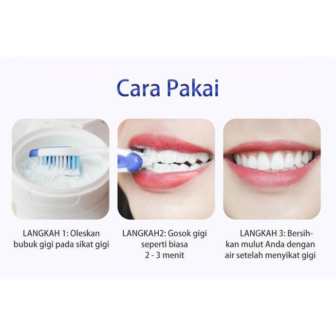 Dente - Breylee Teeth Whitening Powder & Pen - Mencerahkan Gigi,Whitening Tooth Powder Teeth Whiteni