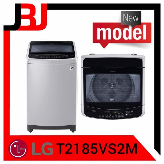 (Best) Mesin Cuci LG 1 tabung T2185VS2M Top Loading LG 8,5kg T2185VS2M T2185