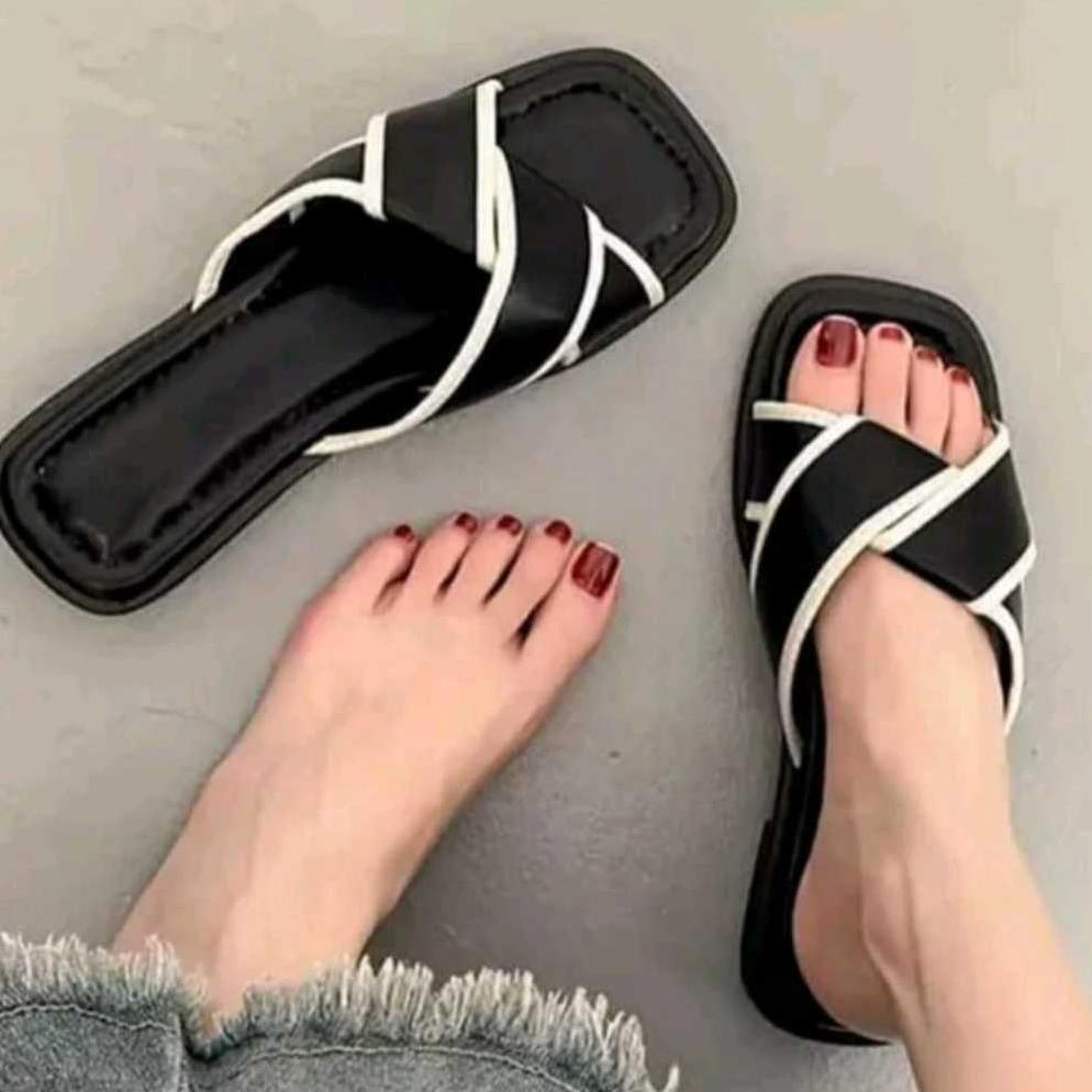 Fast Delivery Sandal Wanita Terbaru Teplek Rosalina