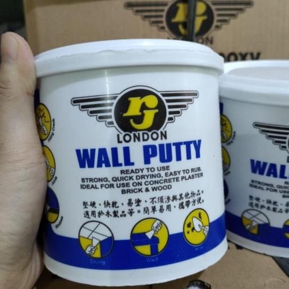 Star- Ll Putty Dempul Tembok Kayu Serbaguna Dempul Rj London (1Kg / 1 Kilo)