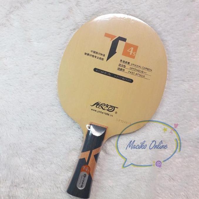 HARGA DISC - Yinhe T4s~ Kayu Bet Pingpong Tenis Meja Yinhe T4 s