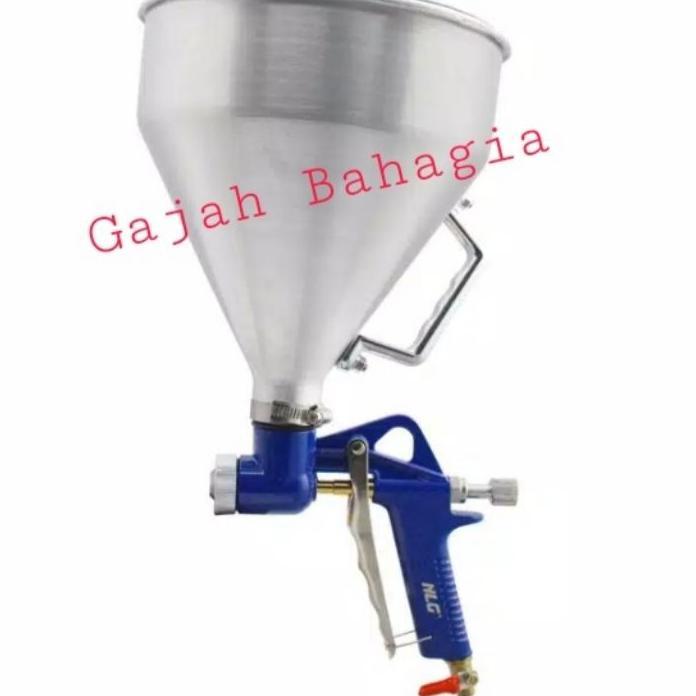 Spray Gun Hopper Gun Alat Semprot Cat Semen Tembok Cat Texture Tembok Cement Gun