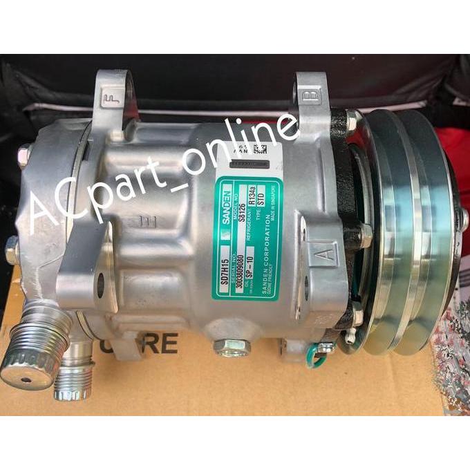 Compressor kompresor ac mobil SANDEN ORi SD708-SD7H15 -24volt