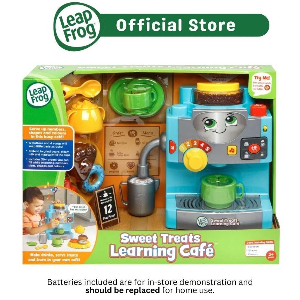 Promo Leapfrog Sweet Treats Learning Cafe Blue Role Playing Toy Set
