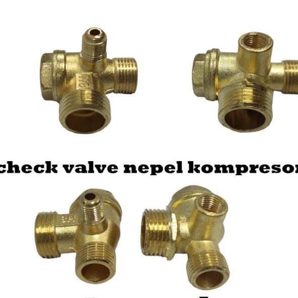 Check Valve Sparepart Nepel Kompresor Angin Lakoni / Kompresor Izumi