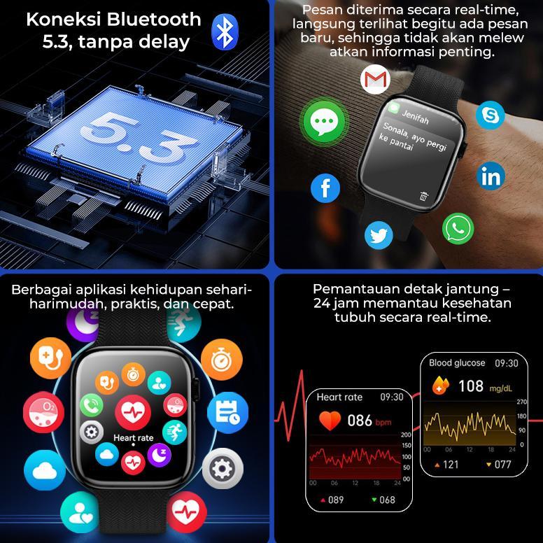 HOT DEALS FitFly jam tangan smartwatch wanita ,smartwatch pria, jam tangan couple Beberapa mode olah