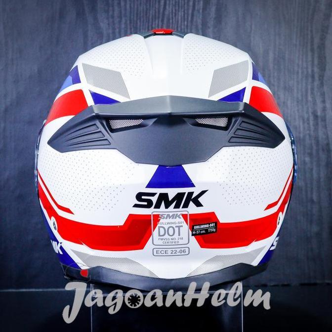 Promo Helm Smk Gullwing Motif | Modular - Helmet Motorcycle Cod