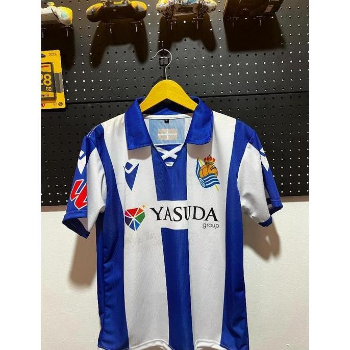 Jersey / Baju Jersey Jersy Jersi Real Sociedad Free Custom Nama Dan No Punggung Big Seller