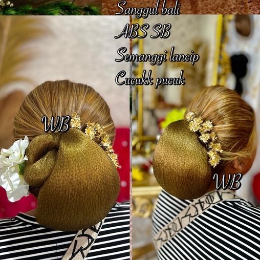 Sanggul Bali / Sanggul Bali Bahan Premium Sirkam /Sanggul Bali Sirkam