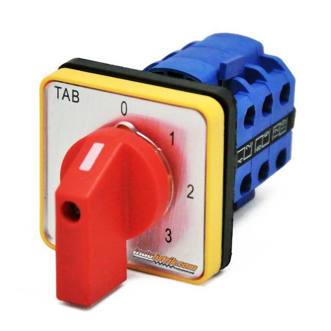 Selector 0-1-2-3 TAB 2Pole SA-16-4-2