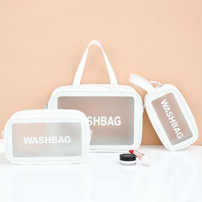 Tas Kosmetik Wash bag Waterproof - Tas Peralatan Mandi