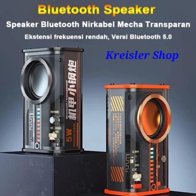Best Seller Speaker Bluetooth K07 K08 Wireless Portable Speaker with LED display Berkualitas 100% or