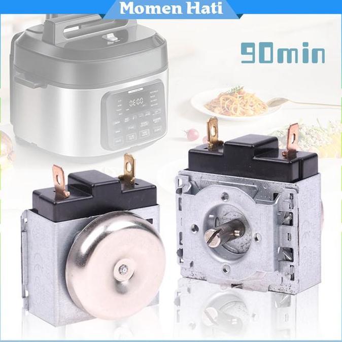 Switch Timer Penggorengan Udara / 90 Menit Rotary Automatic Timer Switch Oven
