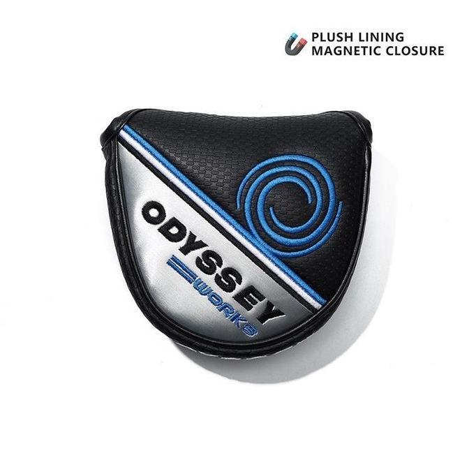 NEW ODY Motif Leather Putter Mallet Head Covers Golf Club - Sarung Stick Club  ODY-QGT02#SPOT GOODS#