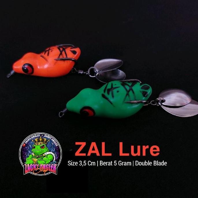 Soft Frog Zal Lure 3,5 Cm Umpan Casting Gabus