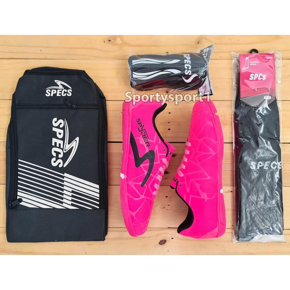 NEW HARGA BULAN INI SUPER PROMO PAKET KOMPLIT Sepatu Futsal Specs Accelerator Lighspeed Spyder SATU