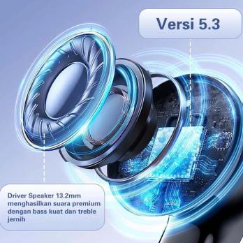 Fast Delivery Jbl Phantom Earphone Bluetooth Nirkabel Sejati Baru Headphone Suara Hifi Latensi Renda