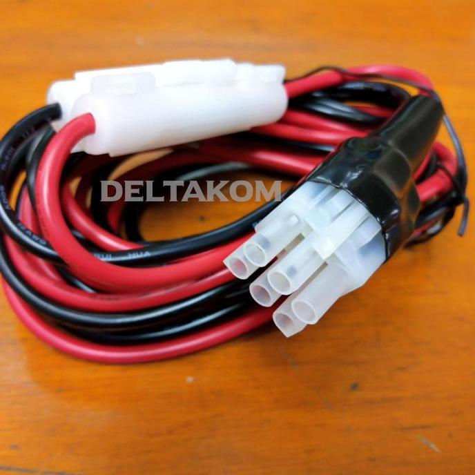 Dc Cord Kabel Power Radio Hf 6 Pin Kenwood Icom Yaesu Alinco Terbaru 