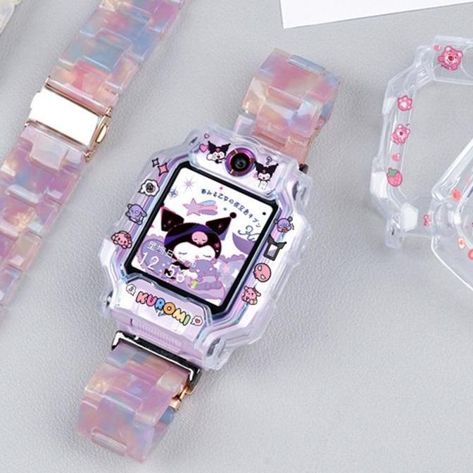 LEXSA Imoo Watch Phone Protection Case Z1/Z1y/Q1/Q1y Tpu Bahan Transparent Printing Sanrio Print Unt