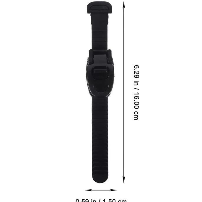 PARANE 1Set Strap Tengah Inline Skate / Strap Inline Skate Buckle Tarik Dengan Sekrup