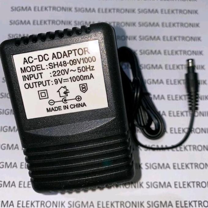 ADAPTOR TRAFO 9V 1Ah