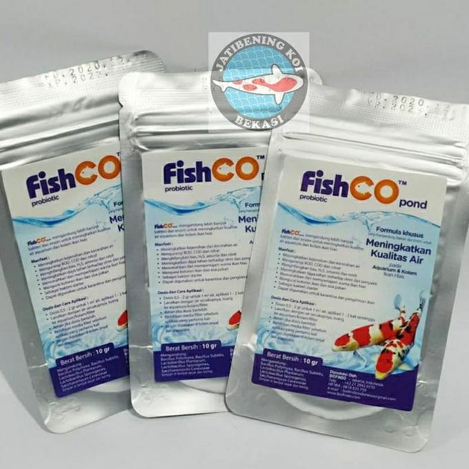 FISHCO 10GR PROBIOTIK NITROBACTER PENJERNIH AIR BAKTERI PENGURAI