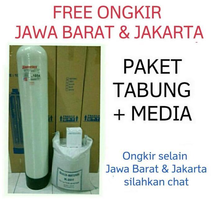 Filter Air Bandung - Paket Tabung Frp 1054 & Media