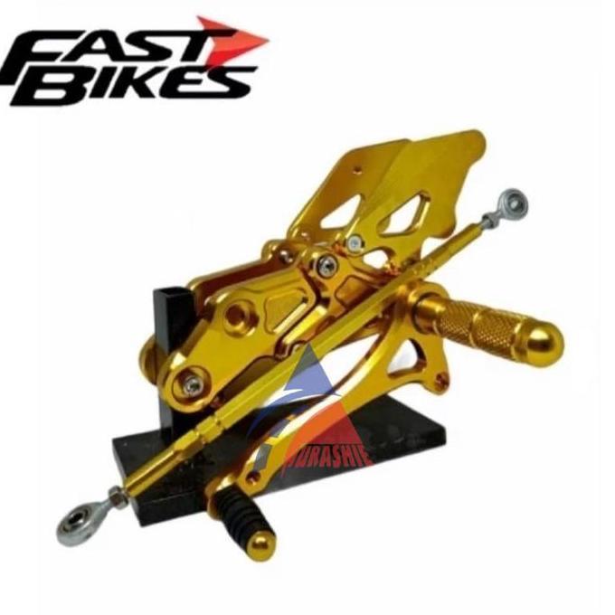 Fast Bikes Underbone Satria Fu Full Cnc Step Xabre Vixion Ninja150 Cb150 Aksesori Motor Berkualitas 