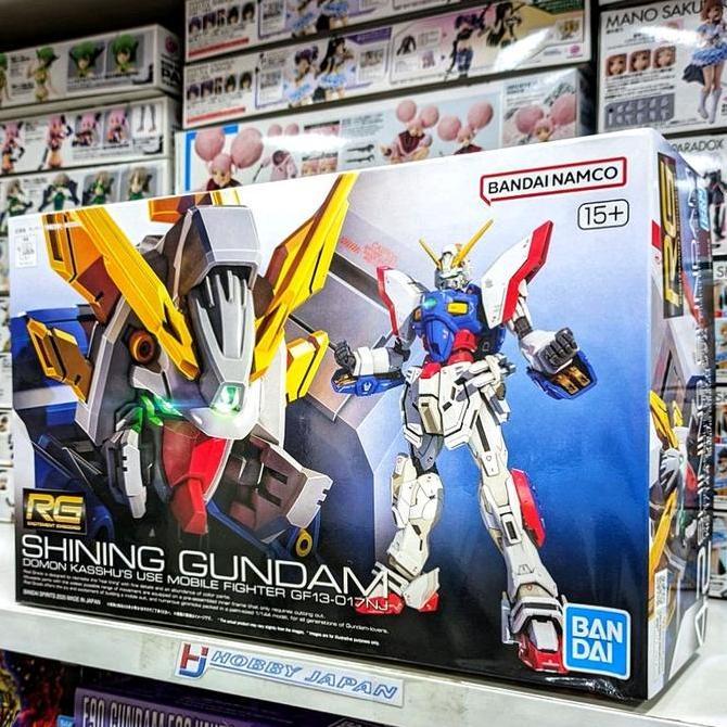 RG Shining Gundam Bandai Model Kit