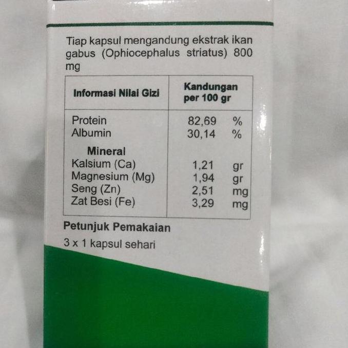 Fit- Pujimin Kapsul ( Ekstrak Ikan Gabus )