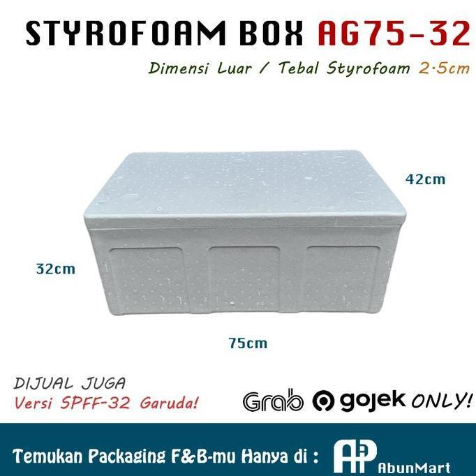 Styrofoam Box AG75 (75x42x32)