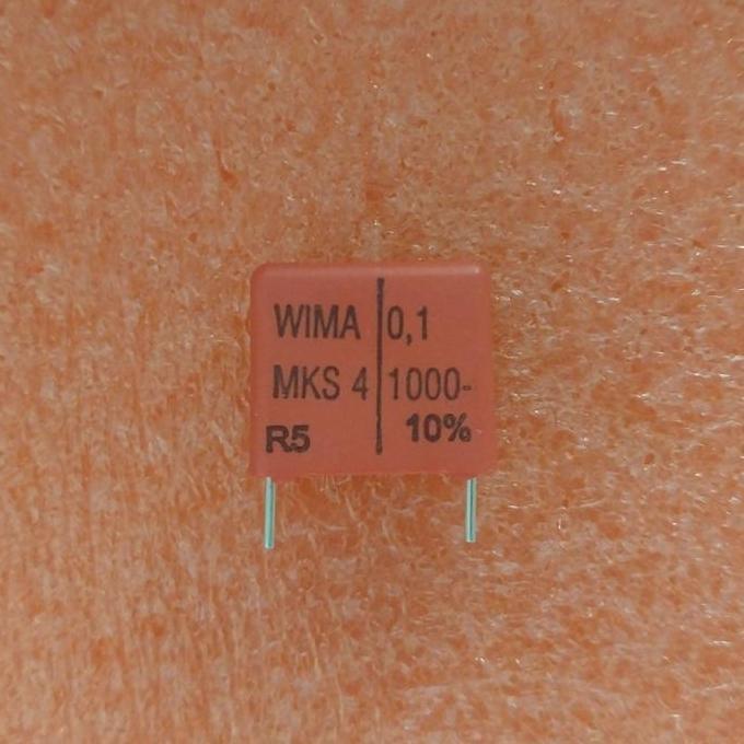 CAPACITOR KAPASITOR MKS 1000V/VDC 0.1UF 100NF WIMA SD27