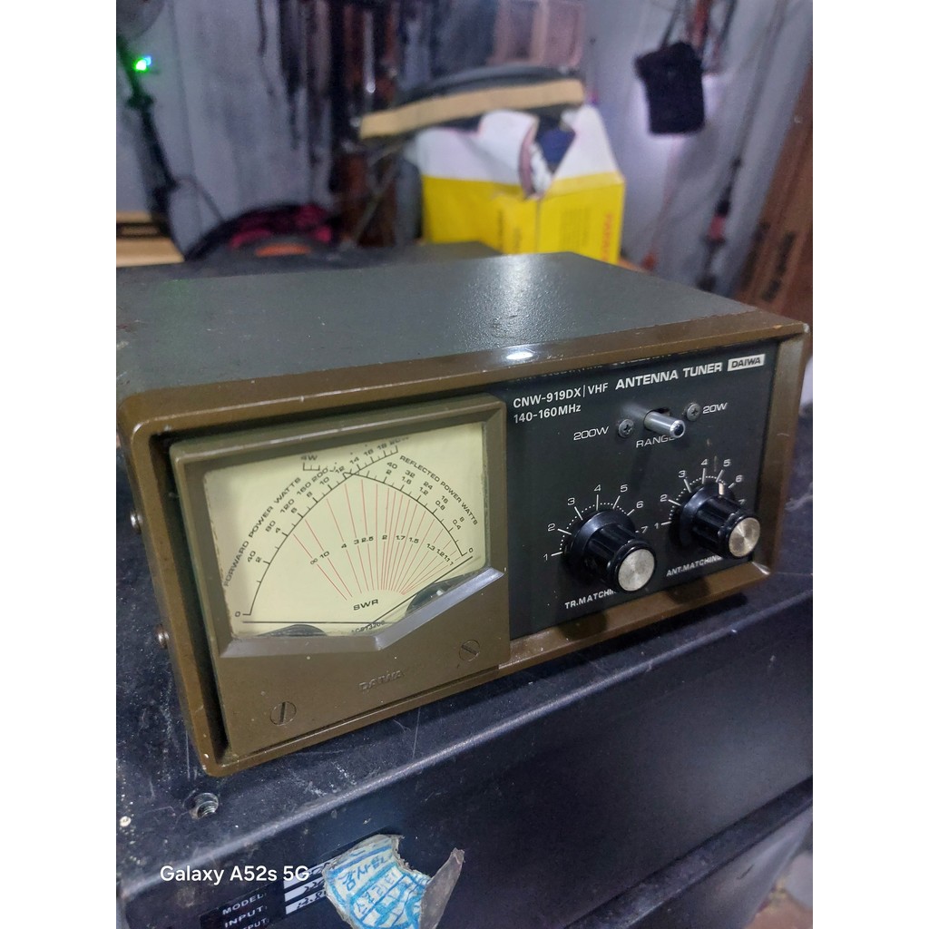 Swr Tuner Daiwa Cnw-919 Dx Vhf Normal Tunner Antena Automatic DAIWA CNW 919 Dx
