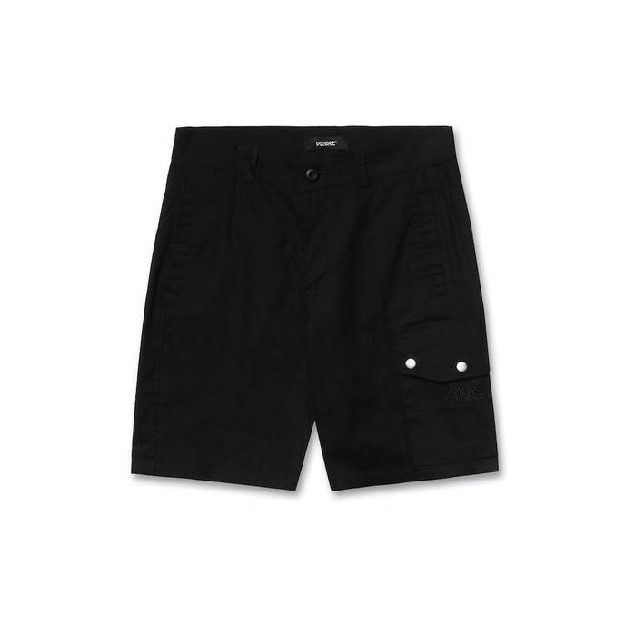 Vearst Affaires Short Cargo Pants Tango Black - Celana Cargo Pendek