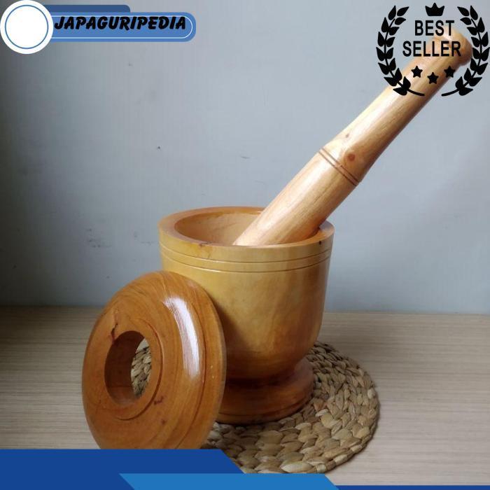 Lumpang Kayu + Tutup, Lumpang Kayu + Penumbuk Kayu 6/11