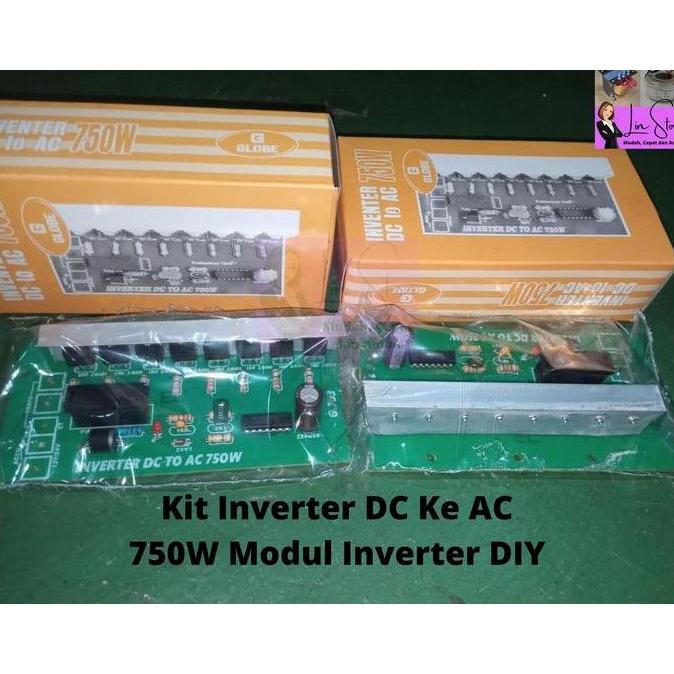 KIT INVERTER DC KE AC 750W MODUL INVERTER DIY MD27