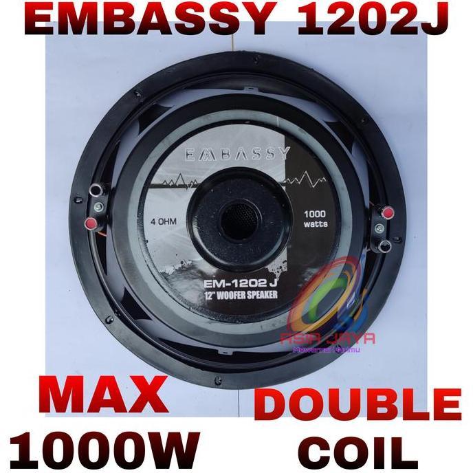 Promo Subwoofer Embassy Es 1202J Es1202J Speakers Cod