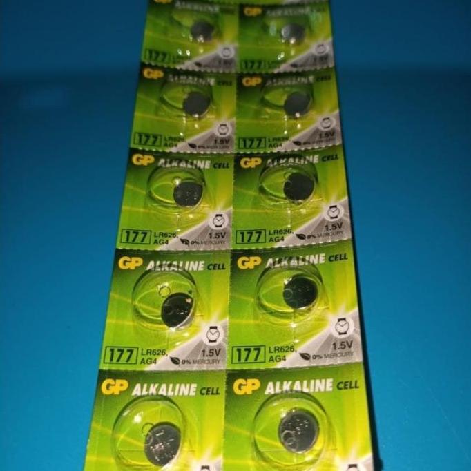 BATERE 177 LR626 AG4 LITHIUM BATTERY KANCING BATERAI COIN MD27