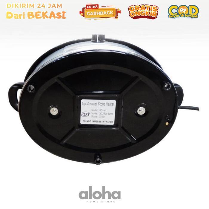 ALHM - Hot Stone Heater 6ltr Batu Panas Heater Pemanas Batu Massage Spa Teraphy