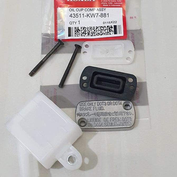 43511-Kw7-881 Tabung Tempat Minyak Rem Belakang Assy Sonic 150 Gtr Cb150R Led Cbr150R Blade 110 125 