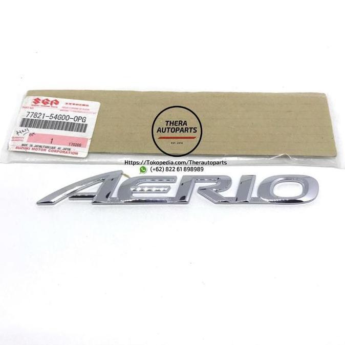 Termurah Emblem Logo "Aerio" Suzuki Aerio Original Sgp