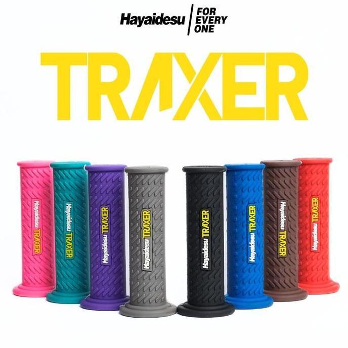Promo Hand Grip Stang Motor Trail & Supermoto Traxer Hayaidesu (Kanan & Kiri)