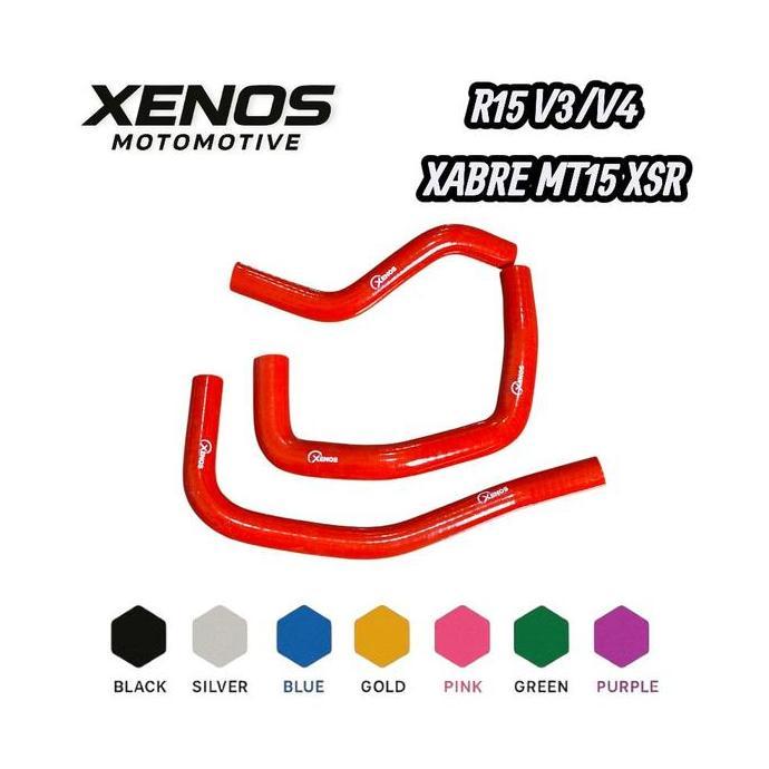 Promo SELANG RADIATOR XENOS THAILAND R15V3 R15V4 XABRE MT15 XSR Motorcycle Motor Engine Diskon