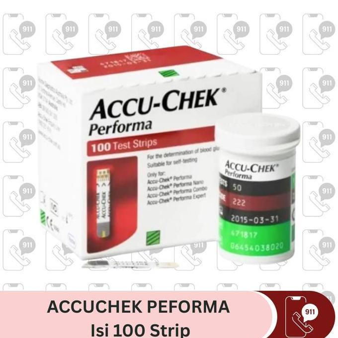 Accucheck Performa Isi 100 Accu ChekPerforma Accu Check Performa