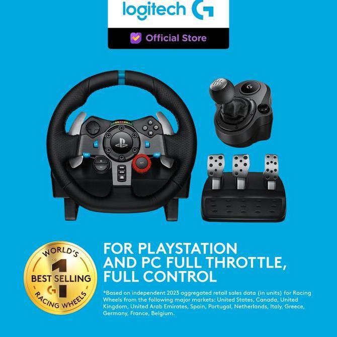 Logitech G29 Driving Racing Wheel + Logitech Driving Shifter Bundling
