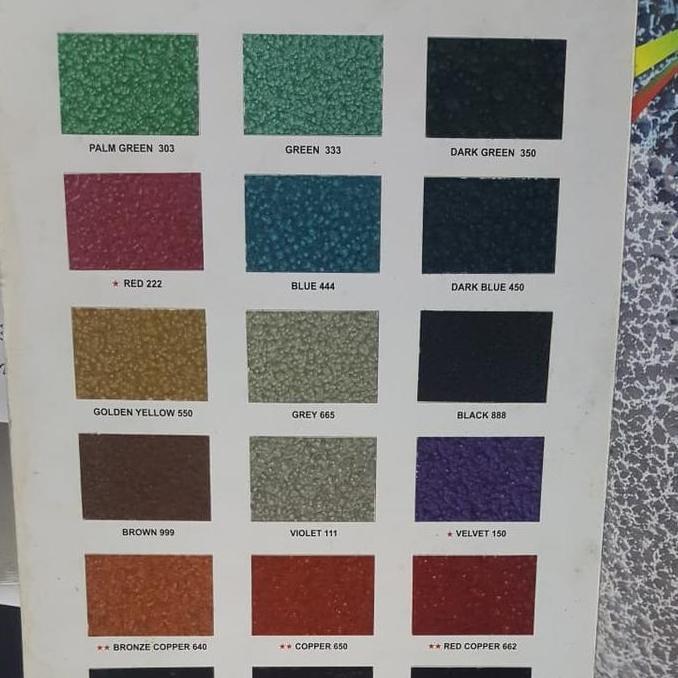 Promo Cat SEIV Paint Hammertone Warna Standar Diskon