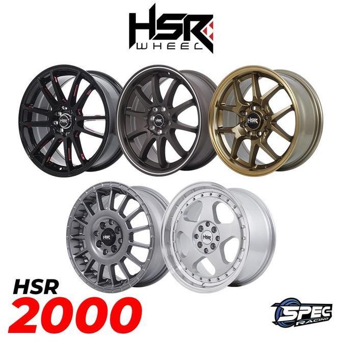 Velg Mobil Ring 14 Sampai Ring 22 Hsr Wheels - HSR2000