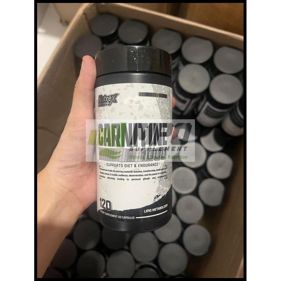 Terbaru Nutrex Lipo-6 Carnitine (120 Caps) Lcarnitine L Carnitine L-Carnitine