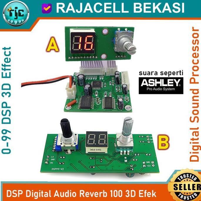 Dsp Digital Reverb 99 Sound Vocal Effect Audio Processor 3D Echo Mixer